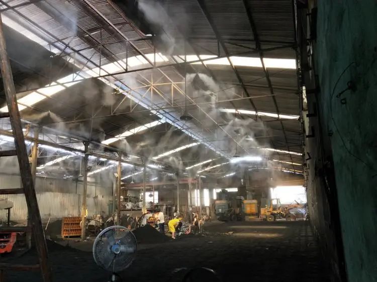 垃圾發(fā)電廠惡臭難題，用Dejing的凈工業(yè)除臭劑解決！